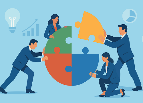 putting together a circle 2